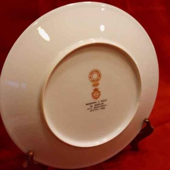 VTG HAVILAND LIMOGES "MADONNA & CHILD" BY MURILLO 1975 LIMITED EDITION - Picture 4 of 4